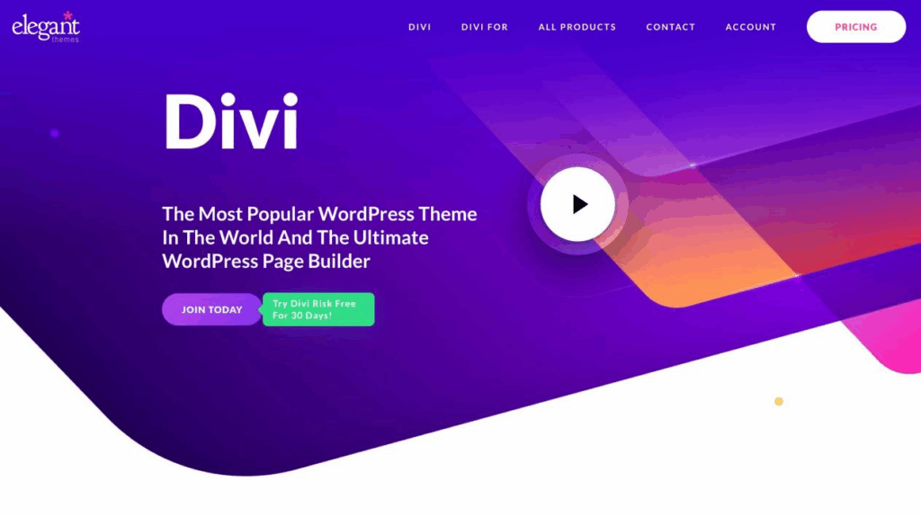 divi wordpress theme