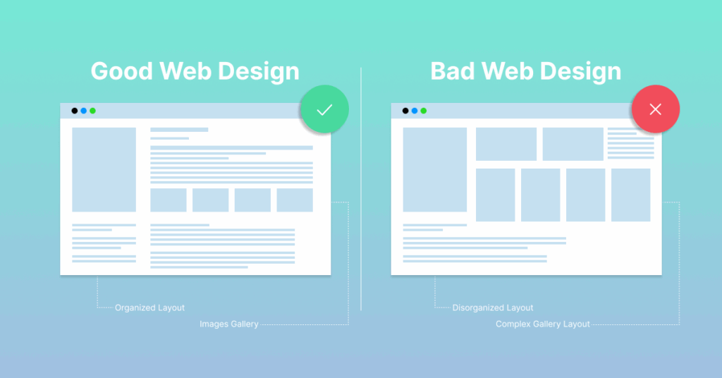 good vs bad design