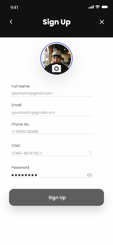 ON DEMAND Package delivery app