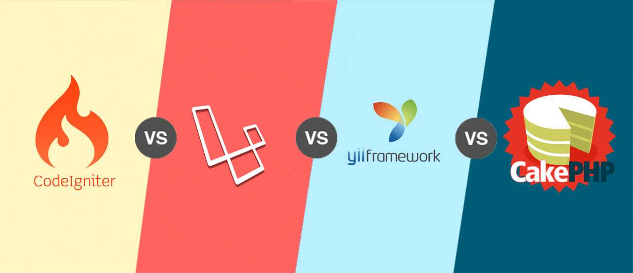 PHP Framework Comparison: CodeIgniter vs Laravel vs Yii vs CakePHP