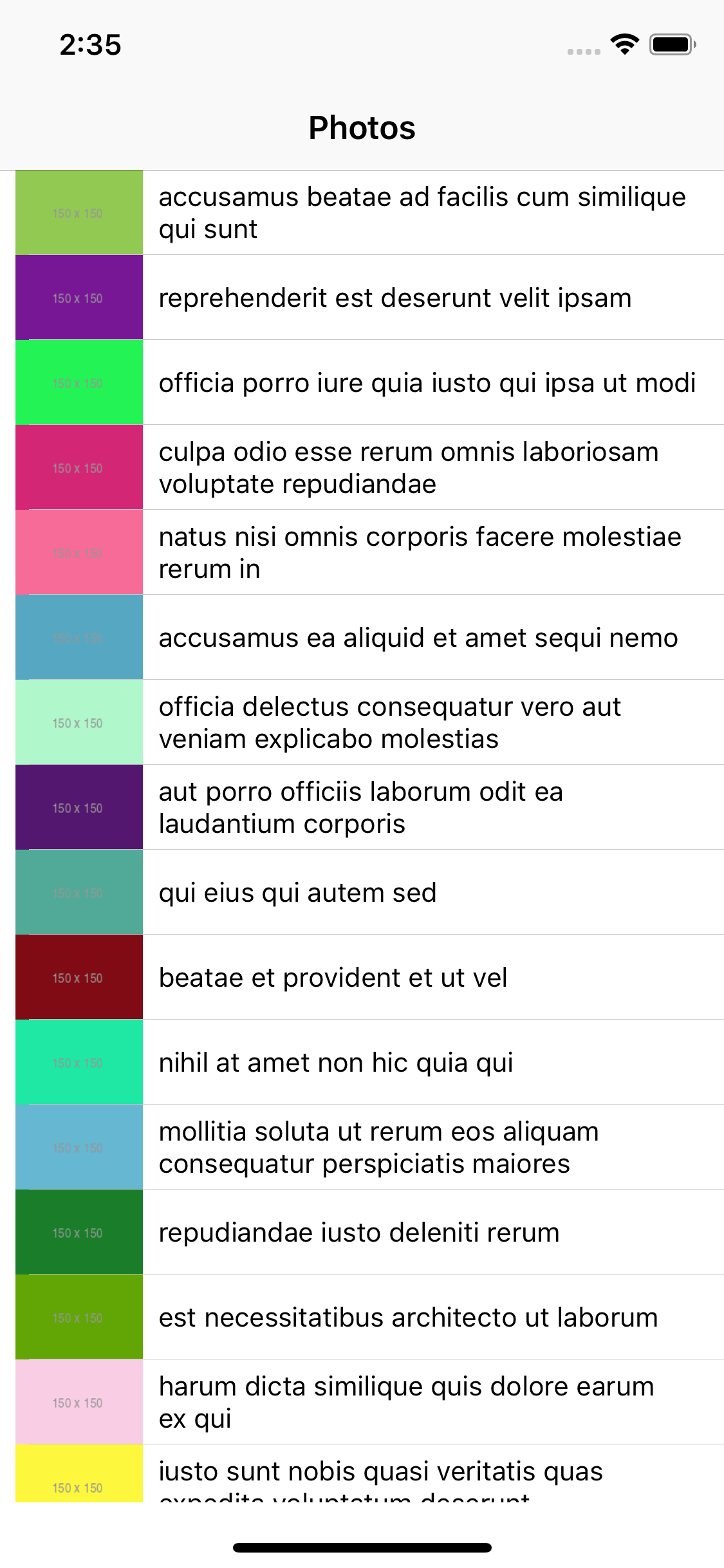 flag creation for each target