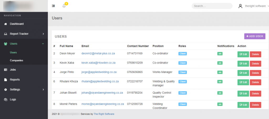 User Roles, Permissions & Activity Logs