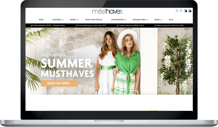 eCommerce Clothing Store Website
