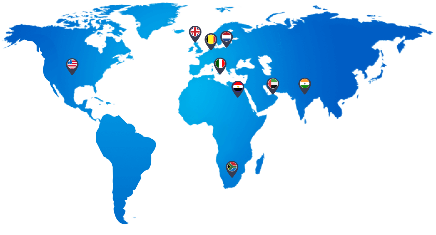 software development outsourcing-country-map