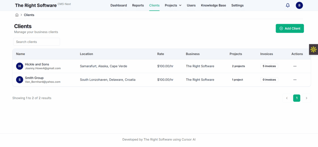 CMS-NEXT: AI-Driven Project & Team Management Software