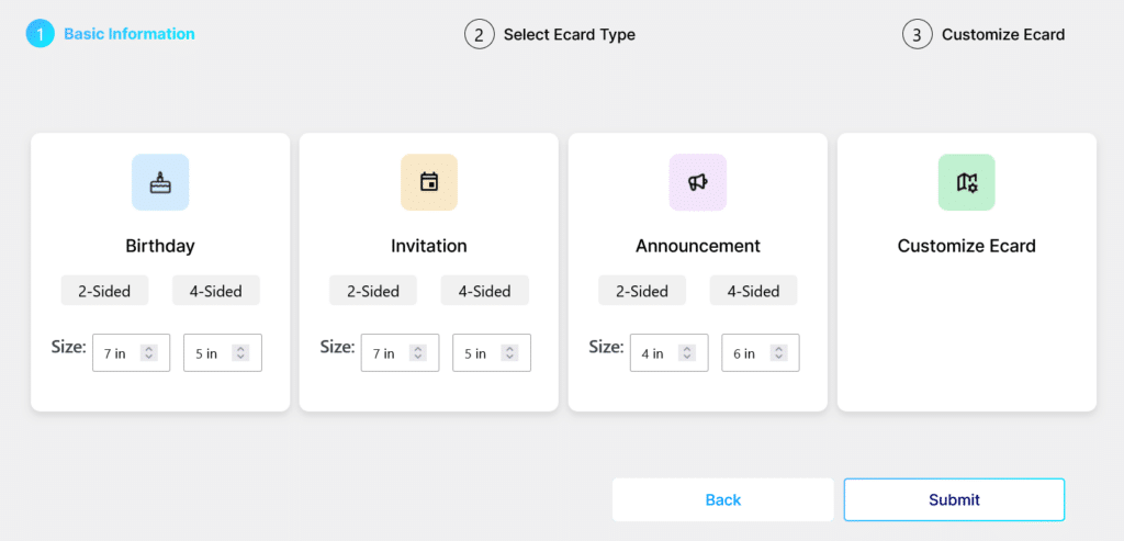 Choose Type & Configuration